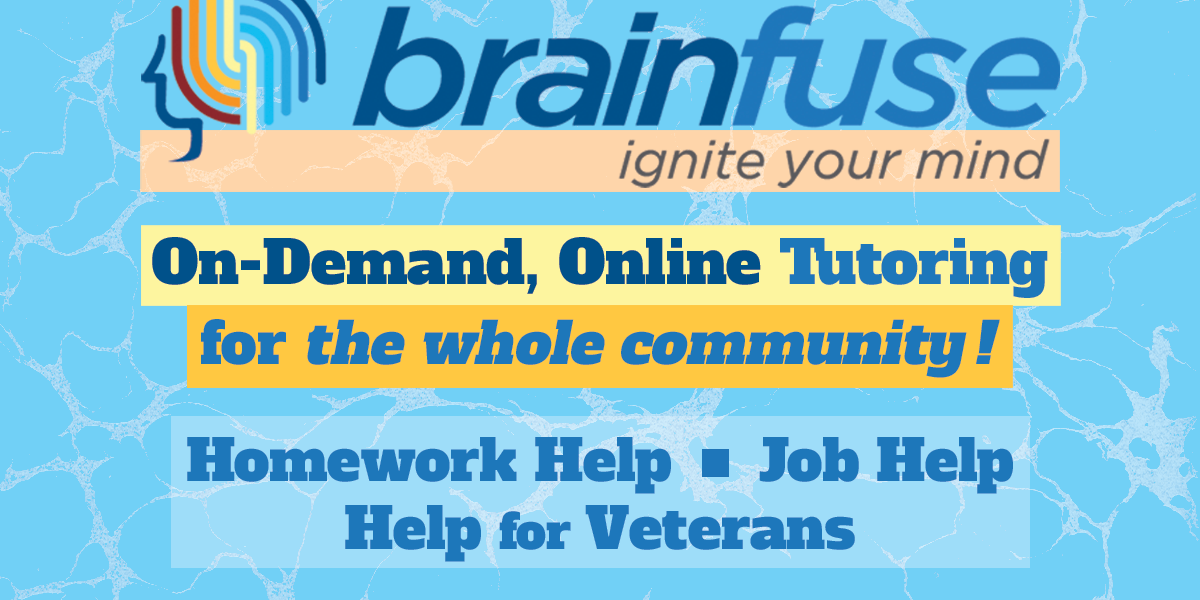 brainfuse on demand, online tutoring for the whole community